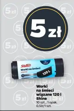 Netto Worki na śmieci wiązane 120l Shine oferta