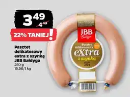 Netto Pasztet delikatesowy extra z szynką JBB Bałdyga oferta