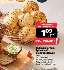 Netto Bułka z ziarnami i płatkami ziemniaczanymi oferta