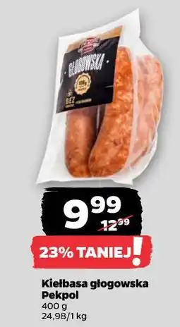 Netto Kiełbasa głogowska Pekpol oferta