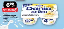 Netto Serek homogenizowany o smaku waniliowym Danio oferta
