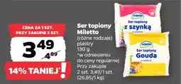 Netto Ser topiony Miletto (różne rodzaje) plastry oferta