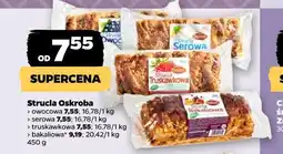 Netto Strucla Oskroba 450g (owocowa, serowa, truskawkowa, bakaliowa) oferta