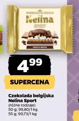 Netto Czekolada belgijska Nelina Sport oferta