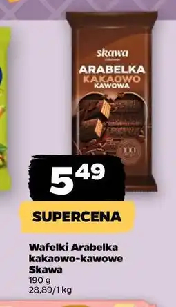 Netto Wafelki Arabeka kakaowo-kawowe Skawa oferta