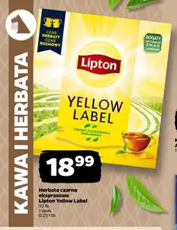 Netto Lipton Yellow Label Herbata czarna ekspresowa oferta