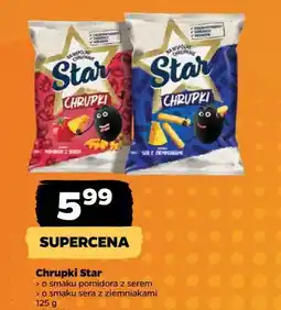 Netto Chrupki Star o smaku pomidora z serem, o smaku sera z ziemniakami oferta