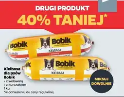 Netto Kiełbasa dla psów Bobik z wołowiną / z kurczakiem oferta