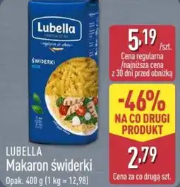 ALDI LUBELLA Makaron świderki oferta