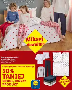 Lidl Wybrane komplety pościeli, prześcieradła i piżamy oferta