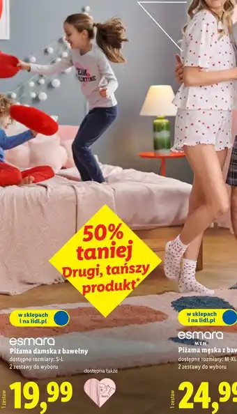 Piżama damska z bawełny