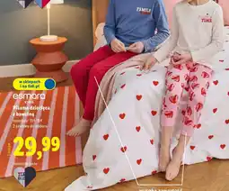 Lidl Esmara Kids Piżama dziecięca z bawełną (rozmiary: 134-164, 2 zestawy do wyboru) oferta