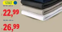 Lidl Prześcieradło dżersejowe z bawełną z gumką (180-200 x 200 cm) oferta