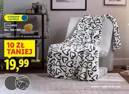 Lidl Koc LIVARNO, 150 x 200 cm (3 wzory) oferta