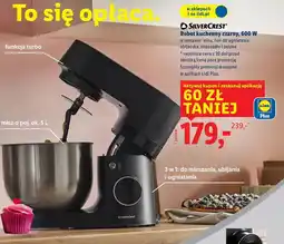 Lidl Robot kuchenny czarny, 600 W SilverCrest oferta