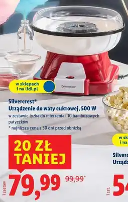 Lidl Silvercrest Urządzenie do waty cukrowej, 500 W oferta
