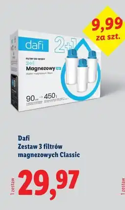 Lidl Dafi Zestaw 3 filtrów magnezowych Classic oferta