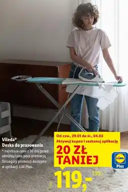 Lidl Vileda Deska do prasowania oferta