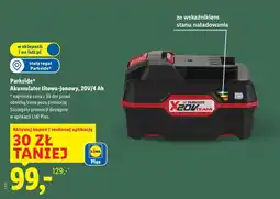 Lidl Parkside Akumulator litowo-jonowy, 20V/4 Ah oferta