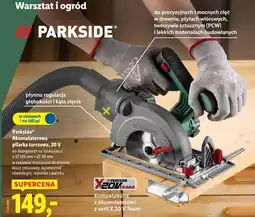 Lidl Parkside Akumulatorowa pilarka tarczowa, 20 V oferta