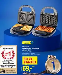 Lidl Silvercrest Opiekacz 3 w 1 oferta