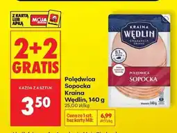 Biedronka Polędwica Sopocka Kraina Wędlin 140 g oferta