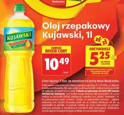 Biedronka Olej rzepakowy Kujawski, 1l oferta