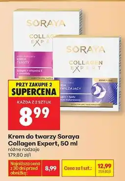 Biedronka Krem do twarzy Soraya Collagen Expert 50 ml oferta