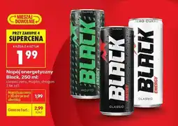 Biedronka Napój energetyczny Black, 250 ml oferta