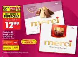 Biedronka Czekoladki Merci, opak. 210/250 g oferta