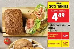 Biedronka Chleb cale ziarno 300 g oferta