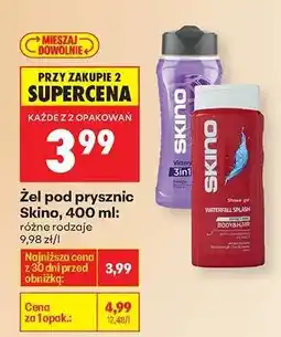 Biedronka Żel pod prysznic Skino, 400 ml oferta
