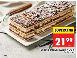 Biedronka Ciasto Budyniowiec, 400 g oferta