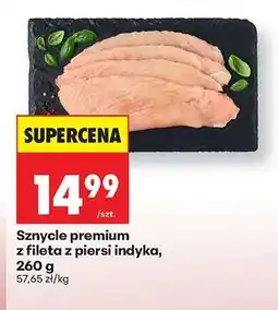 Biedronka Sznycle premium z fileta z piersi indyka, 260 g oferta