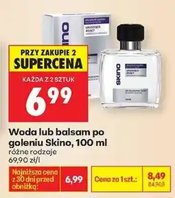 Biedronka Woda lub balsam po goleniu Skino, 100 ml oferta