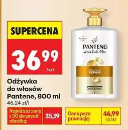Biedronka Odżywka do włosów Pantene, 800 ml oferta