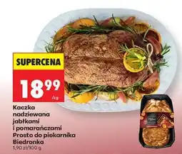 Biedronka Kaczka nadziewana jabłkami i pomarańczami Prosto do piekarnika Biedronka oferta