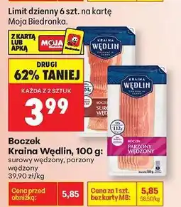Biedronka Boczek Kraina Wędlin , 100 g : oferta