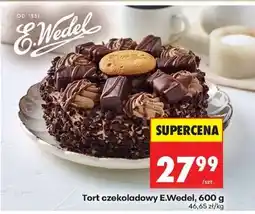 Biedronka Tort czekoladowy E.Wedel, 600 g oferta