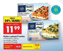 Biedronka Ryba z pieca FROSTA oferta