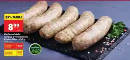 Biedronka Kiełbasa biała surowa z tymiankiem Kraina Mięs, 500 g oferta