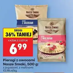 Biedronka Pierogi z owocami Nasze Smaki 500 g oferta