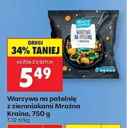 Biedronka Warzywa na patelnię z ziemniakami Mroźna Kraina , 750 g oferta
