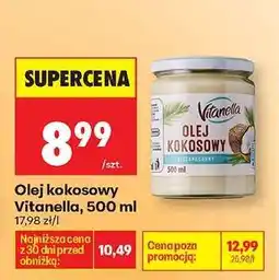 Biedronka Olej kokosowy Vitanella , 500 ml oferta