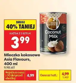 Biedronka Mleczko kokosowe Asia Flavours, 400 ml oferta
