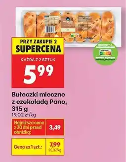 Biedronka Bułeczki mleczne z czekoladą Pano, 315 g oferta