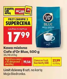 Biedronka Cafe d’Or Blue, 500 g oferta