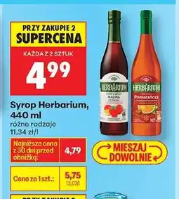 Biedronka Syrop Herbarium 440 ml oferta