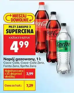 Biedronka Napój gazowany, 1 l oferta