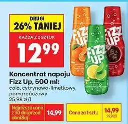 Biedronka Koncentrat napoju Fizz Up, 500 ml oferta